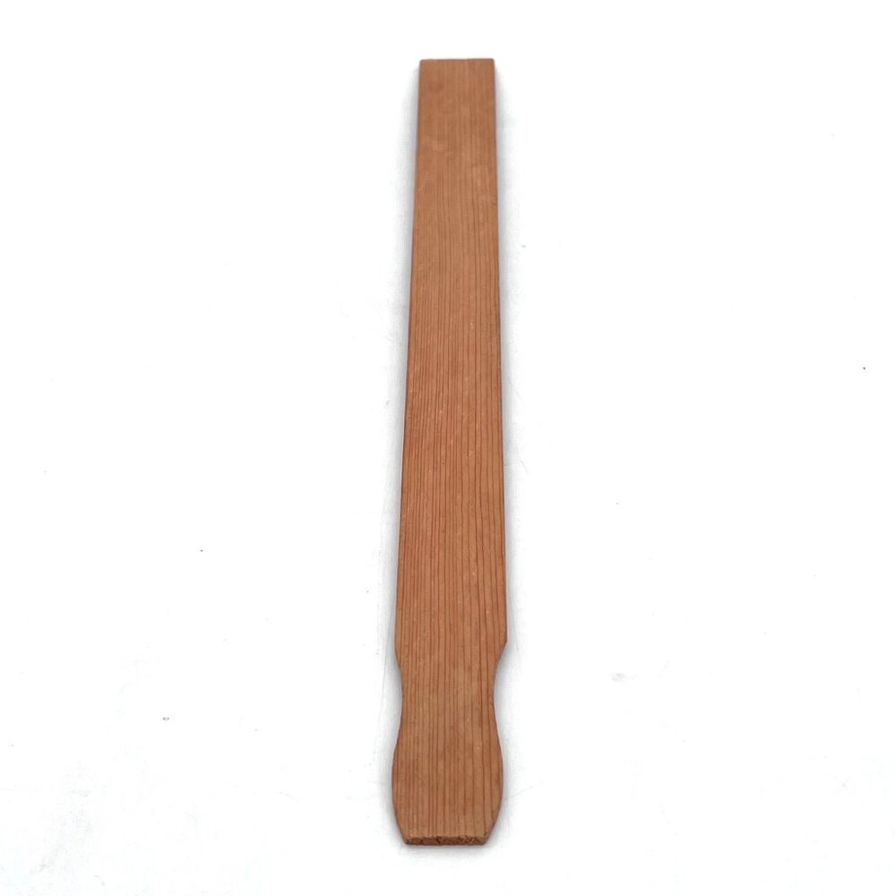 Vintage Compliments of Target Branded Wooden Paint Stir Stick Red Lettering 14" - Picture 8 of 9